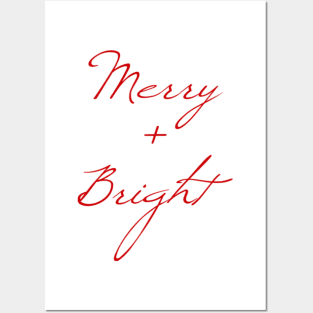 Merry + Bright Posters and Art